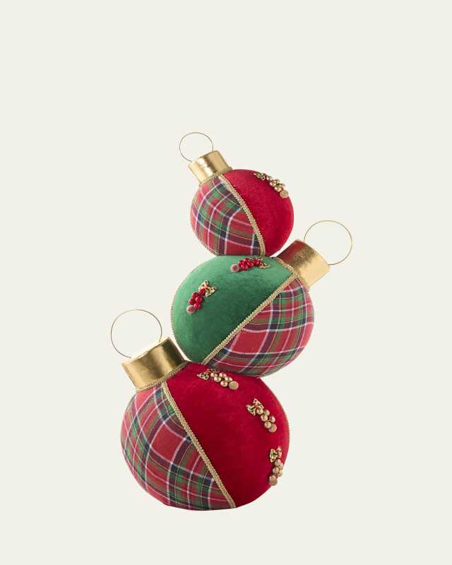 Trio Ornament Tabletop Christmas Decoration